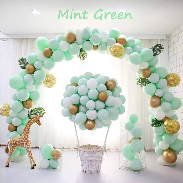 Green Color  Pastel Macaron  Balloons Birthday Wedding Baby Shower Party Decoration
