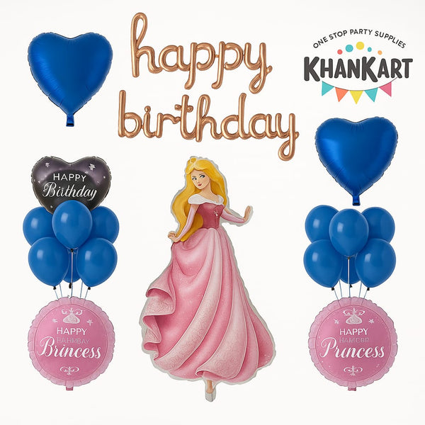 Princess Theme Foil Balloon Theme Decoration and Celebration