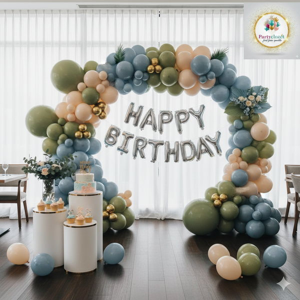64 ballon  Garland Theme Set For Bow Themed Party Decoration & Celebration
