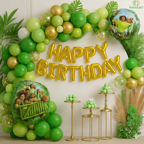 Croods Jungle Theme Foil Balloon  Theme Decoration and Celebration