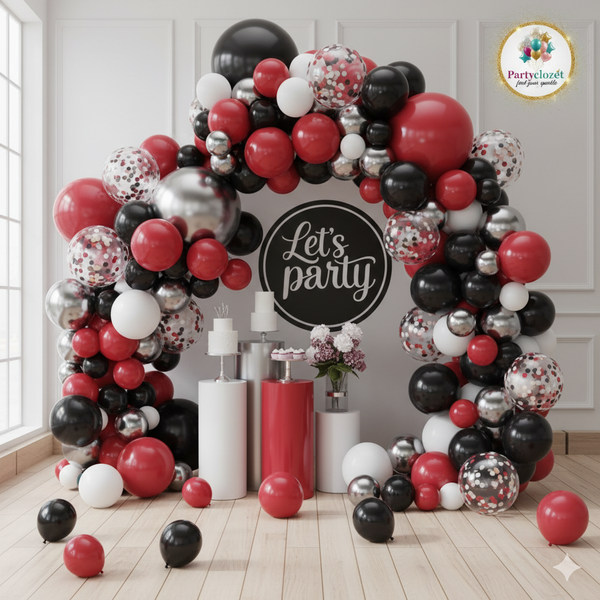 78 pcs ballon different color Garland Theme Set For Bow Themed Party Decoration & Celebration