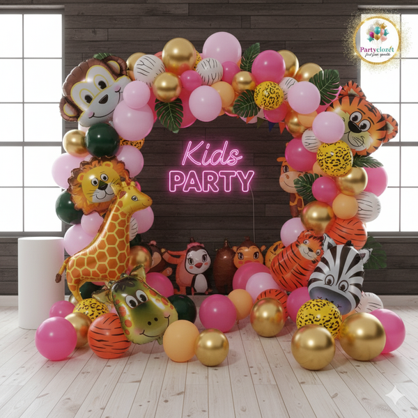 78 pcs ballon animal Balloons Garland Theme Set For Bow Themed Party Decoration & Celebration