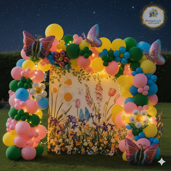 98 pcs balloon beautifful theme  Party Decoration & Celebration