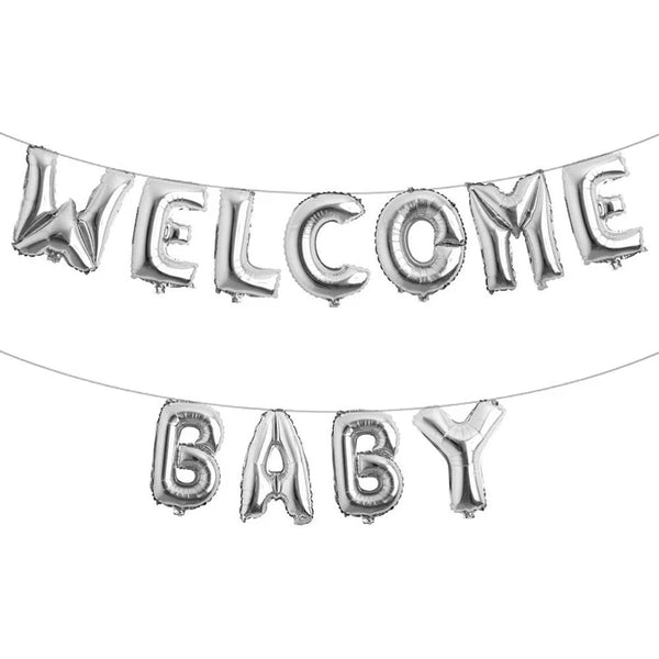 Welcome Letter Foil Balloon For Welcome Party Theme Decoration and Celebration